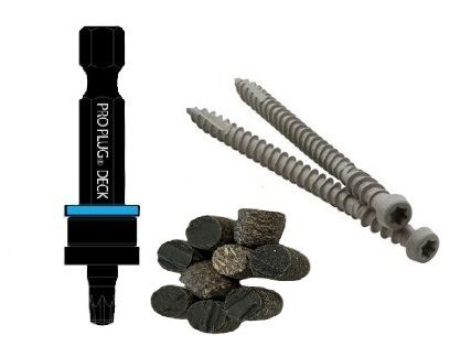Clam Shell 100SF/Box Deck Screws and Plugs at GR Mitchell, Inc | Trex ...