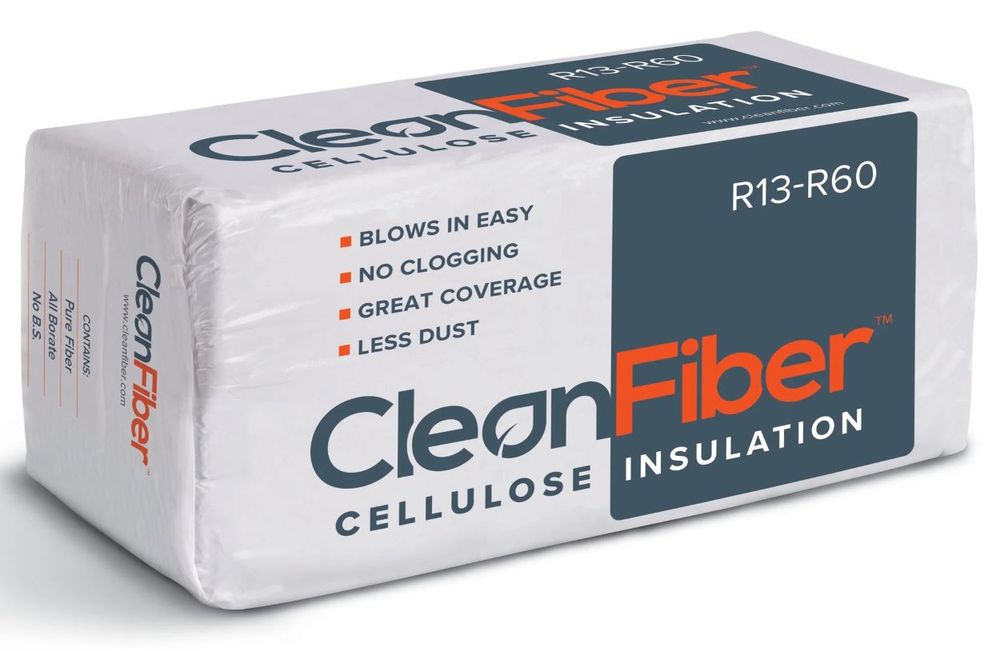 Cellulose Loose-Fill Insulation 25# Bag at S.W. Collins Co. | Blown ...
