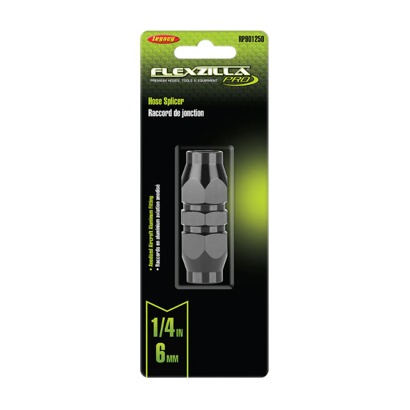 Legacy Flexzilla Pro 1/4 in. Anodized Aluminum Reusable Hose Splicer at ...