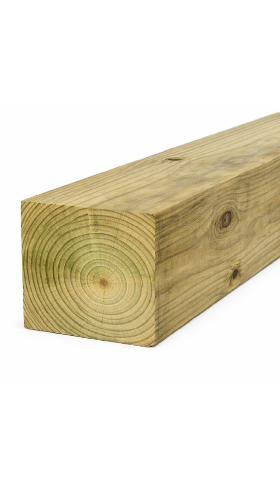 6-in. x 6-in. -12-ft. Pressure Treated Post at Matt’s Building ...