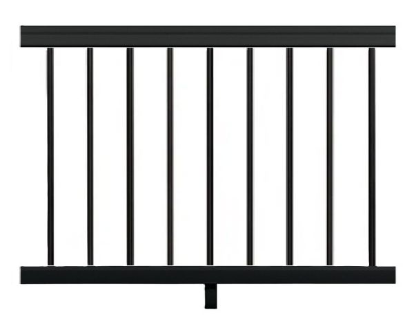 Matte Black - Advantage Rail | TimberTech Composite Advantage Rail