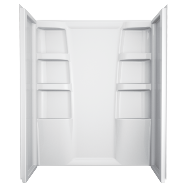 Delta Hycroft ProCrylic 60 in. x 30 in. Shower Surround in High