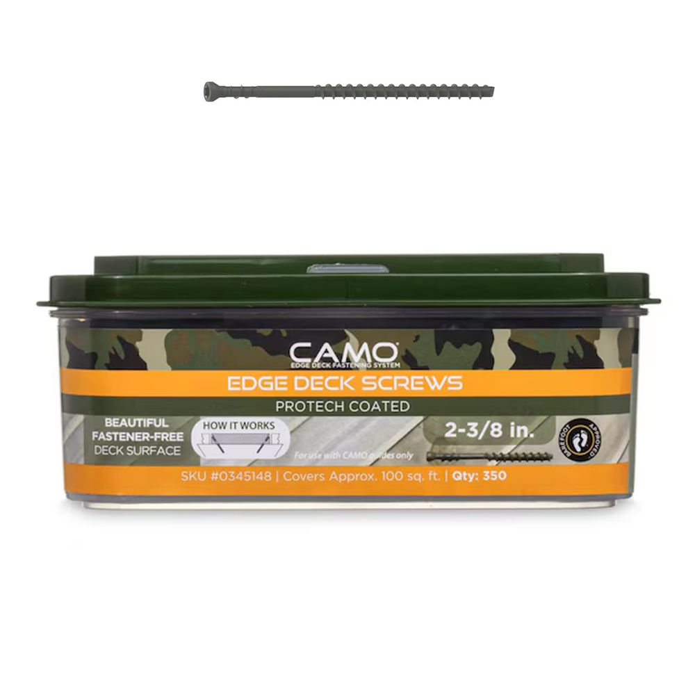 ナイデッカー　area 148 Camo Edge Hidden Deck Fastener Screw #7 x 2-3/8