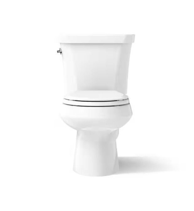 Kohler Wellworth Round Toilet Set White