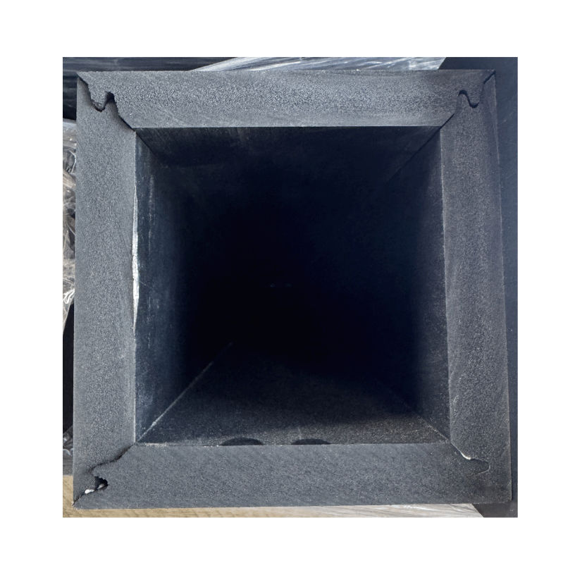 Knocked Down EverBlack™ Black PVC Post Wrap 6 X 9' (for a 4 x 4 post ...