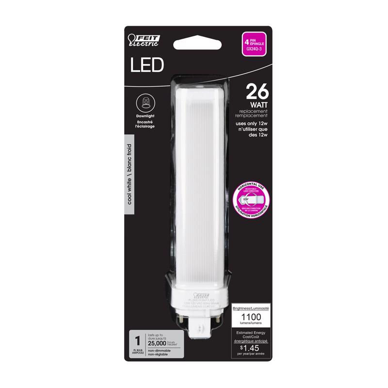 Feit Linear PL LED Bulb 26 W Base Cool White at Discount Builders ...