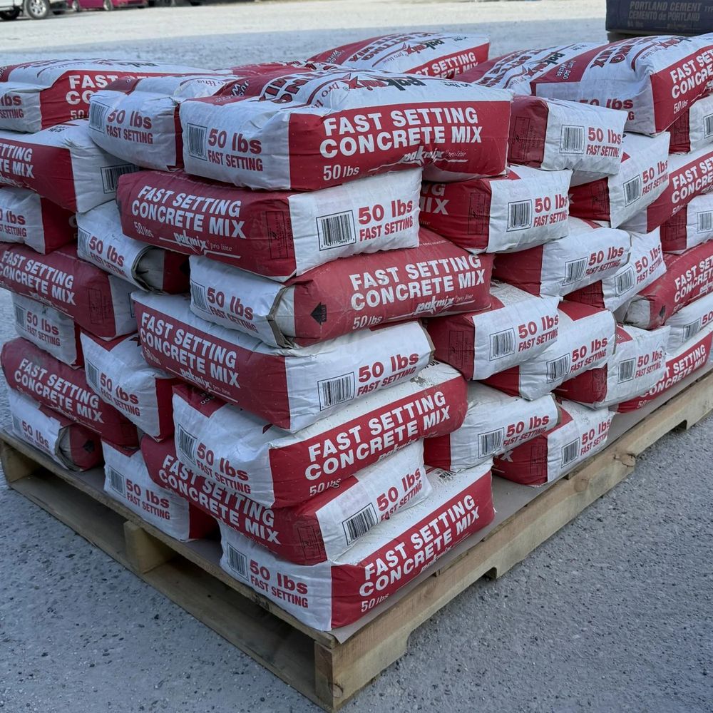 50# Concrete Mix Fast Set at Gabriel Building Supply | Concrete, Mortar ...