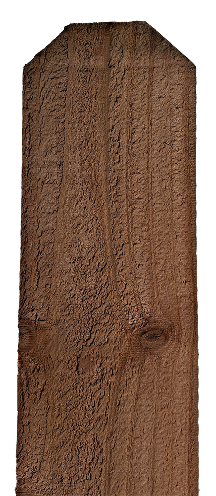 Redwood Fence 11/16X5-1/2X6 Feet Con-Heart Rough Dog Ear at Central ...