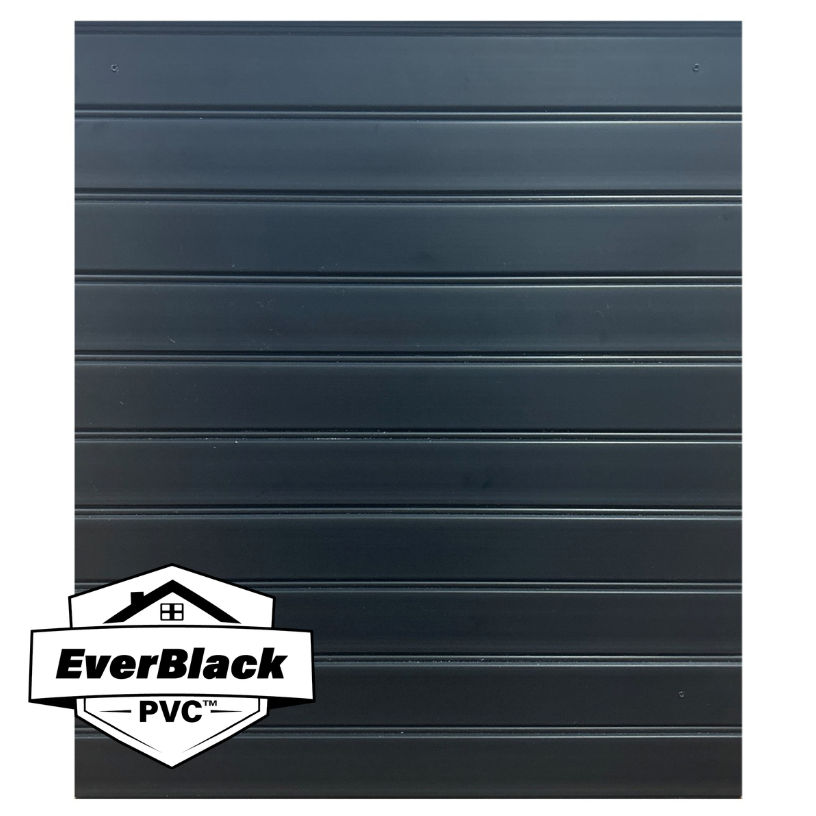 EverBlack PVC™ Black PVC Edge And Center Bead 1/2