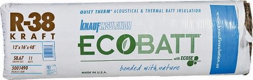 16 in. R38 Kraft Insulation