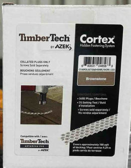 Collated Cortex 400 Plug Pack Harvest Brownstone (1 Bit) at Dufrene ...