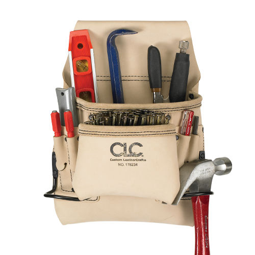 CLC 8 Pocket Carpenter Nail And Tool Bag at Discount Builders