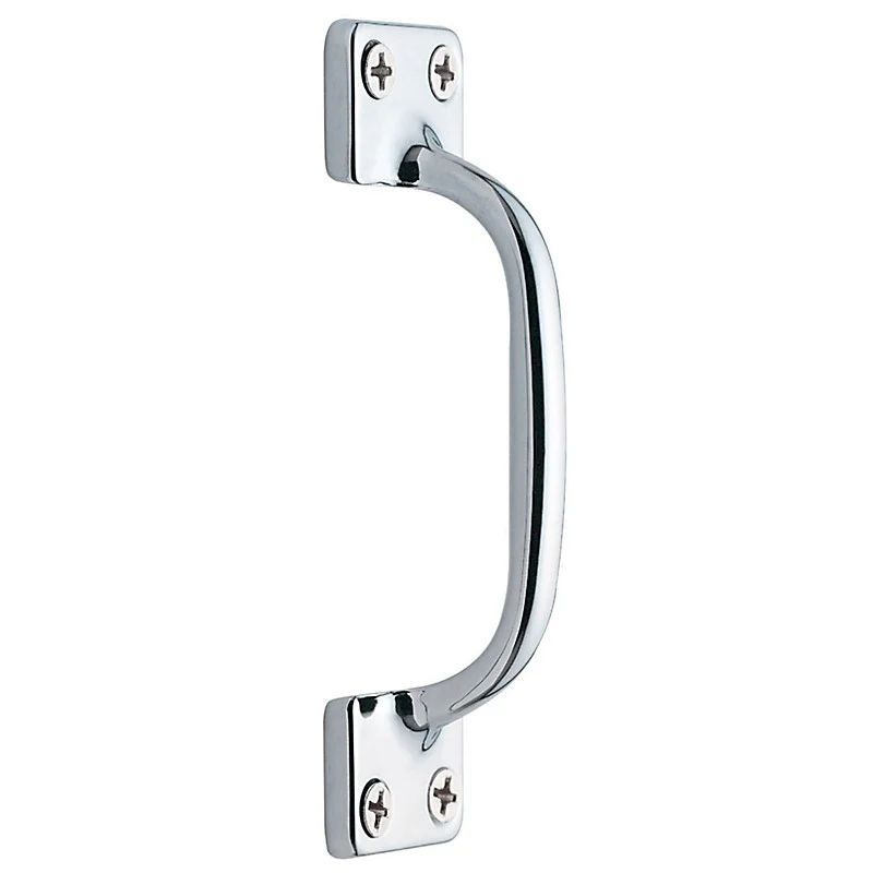 Designers Impressions Satin Nickel Window Sash Lift – 4 Inch, 10-Pack, For Windows & Drawers