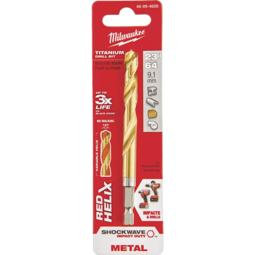 Milwaukee Hex Shank Drill Bit 23/64