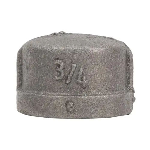 Black Pipe 3/4 in. Cap at Discount Builders Supply & Hardware