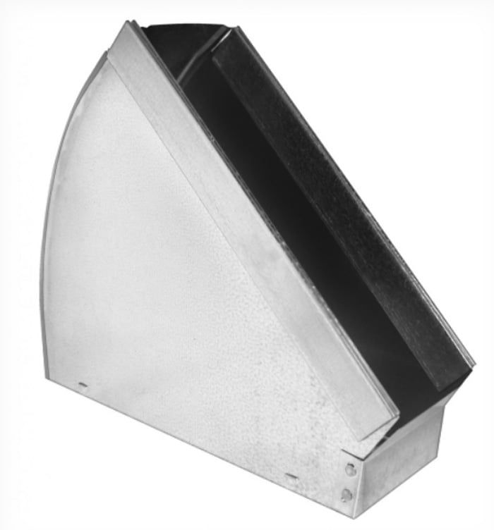 Riser Angle 45 Standard 3-1/4