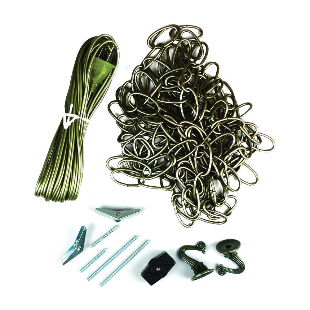 Swag Sell Shopさま専用6700→6400 Jandorf Antique Brass Swag Kit 15