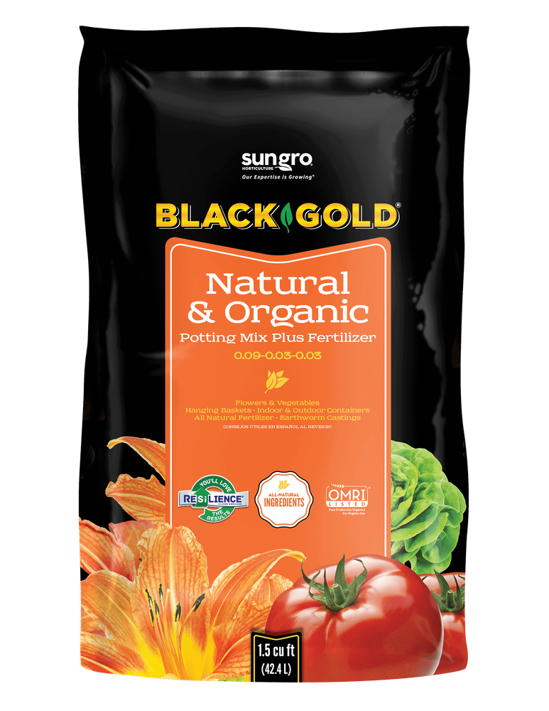 Black Gold Natural & Organic Potting Mix 8 qt. at Discount Builders ...