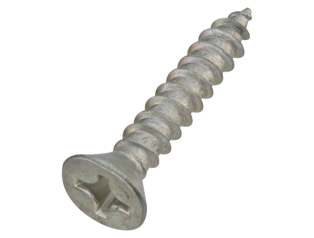 カロニ　1998年22年 SCREW D25th SNANANOYA National Hardware Screw #12 x 1-1/4 in. Phillips Zinc at Discount