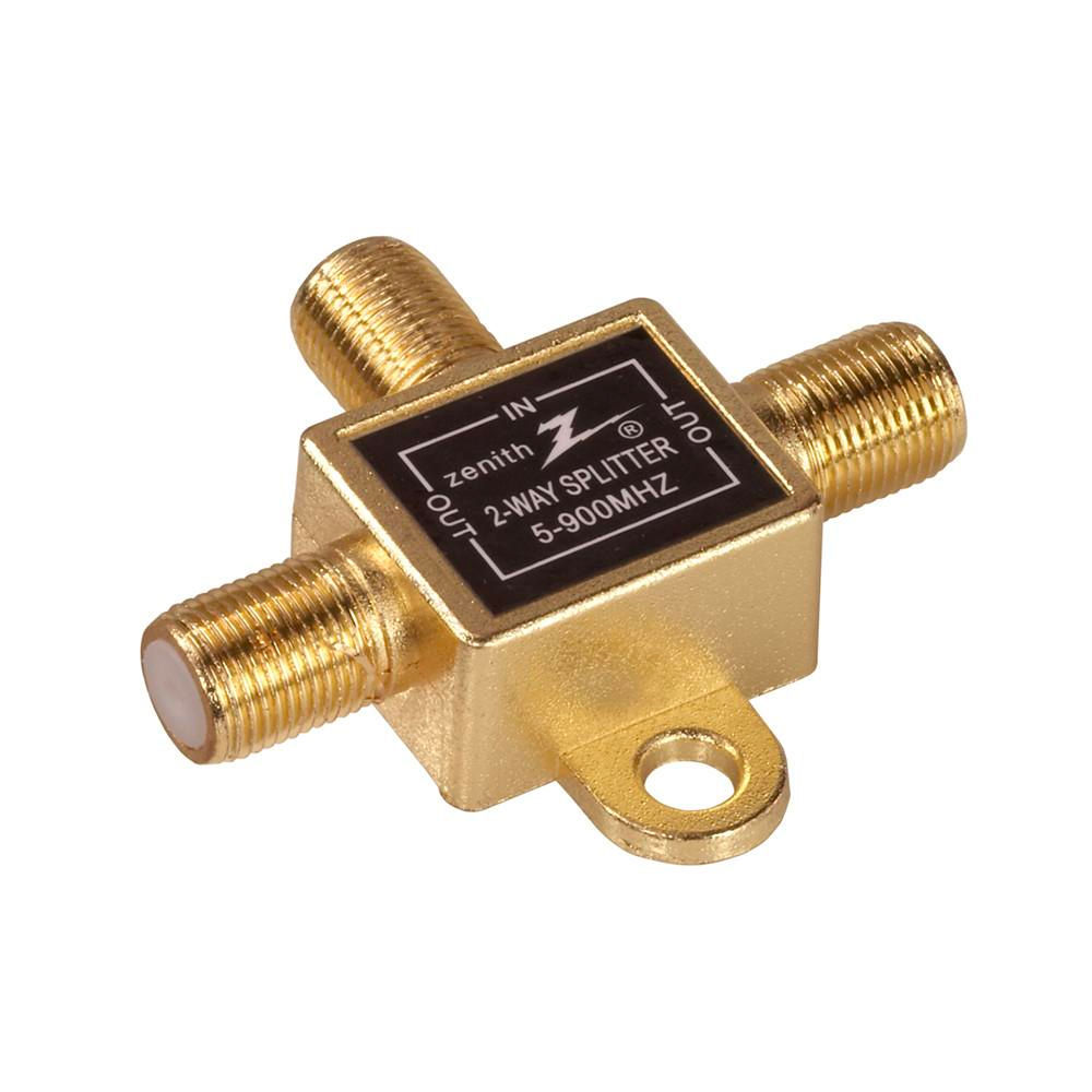 Zenith VS1001SP2W Coax Splitter at Discount Builders Supply