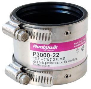 ＰＲＯＣＯ　　ＰＡＴ２　ＵＳＡ Fernco Proflex PVC Shielded Coupling 2 in. at Discount Builders