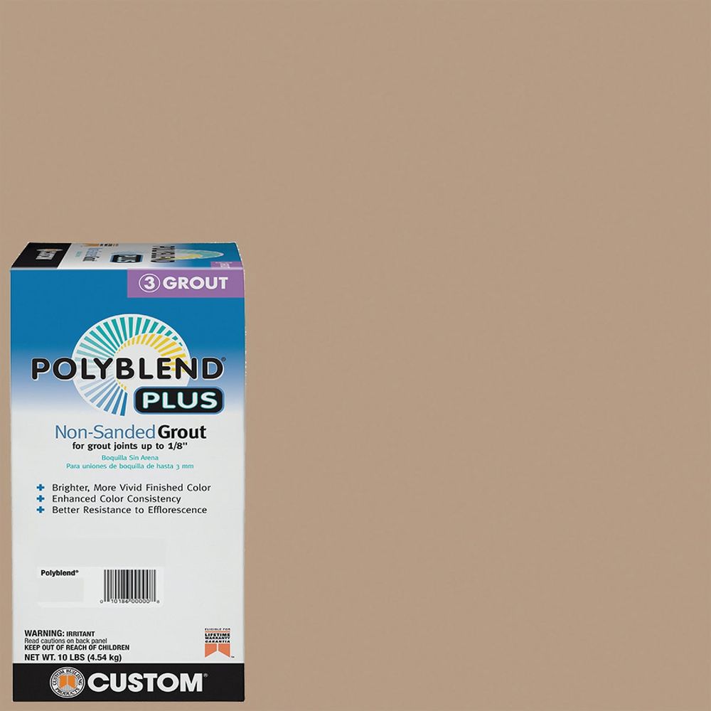 Custom Building Products PolyBlend PLUS 10 Lb. Haystack Non-Sanded