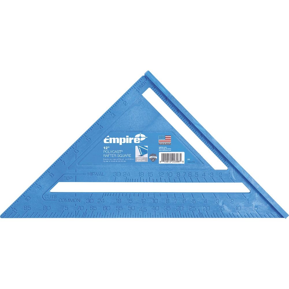Empire 12 In. Plastic Polysquare Rafter Square at Hilltop Lumber ...