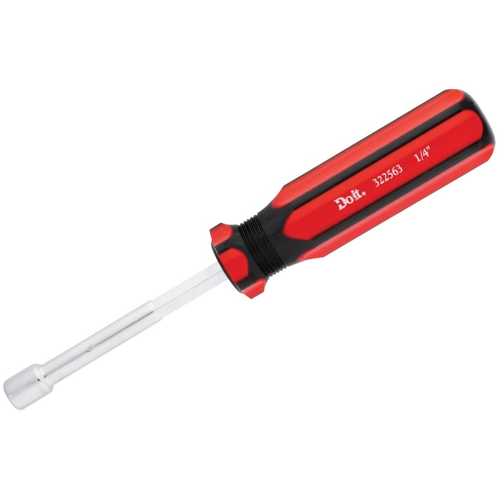 Do it Standard 1/4 In. Nut Driver with 3 In. Solid Shank at