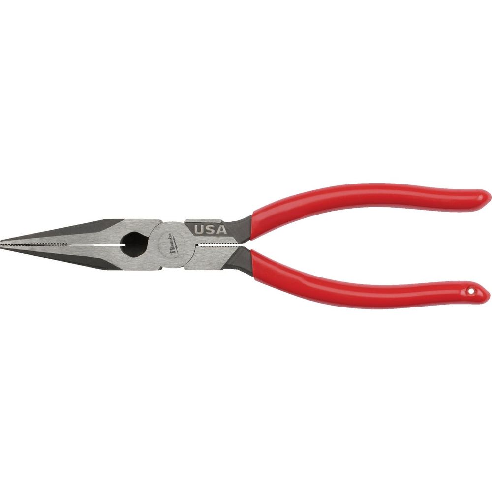 Milwaukee 8 In. Dipped Grip Long Nose Pliers (USA) at Tahlequah