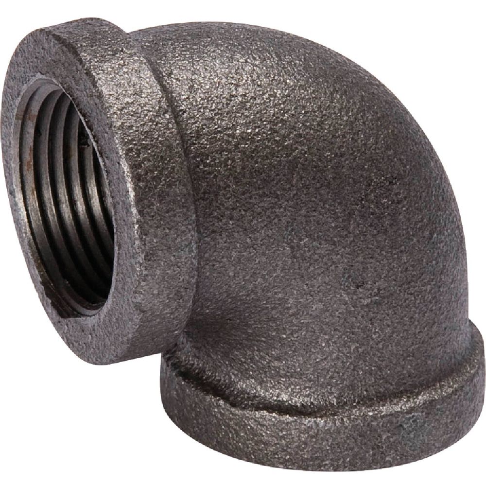 Southland 1/2 In. 90 Deg. Malleable Black Iron Elbow (1/4 Bend) at Tahlequah Lumber