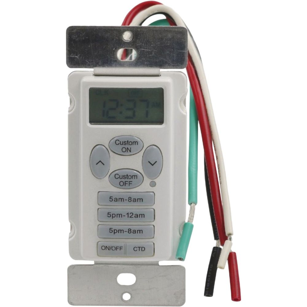 Prime EZ-Set 125V 24 Hr. Digital In-Wall Timer at Tahlequah Lumber