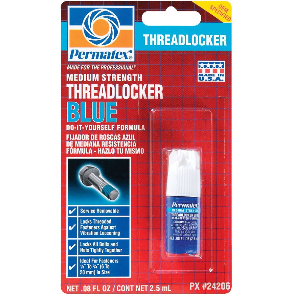 PERMATEX 0.08 Oz. Blue Medium Strength Threadlocker at Anawalt | Itw ...