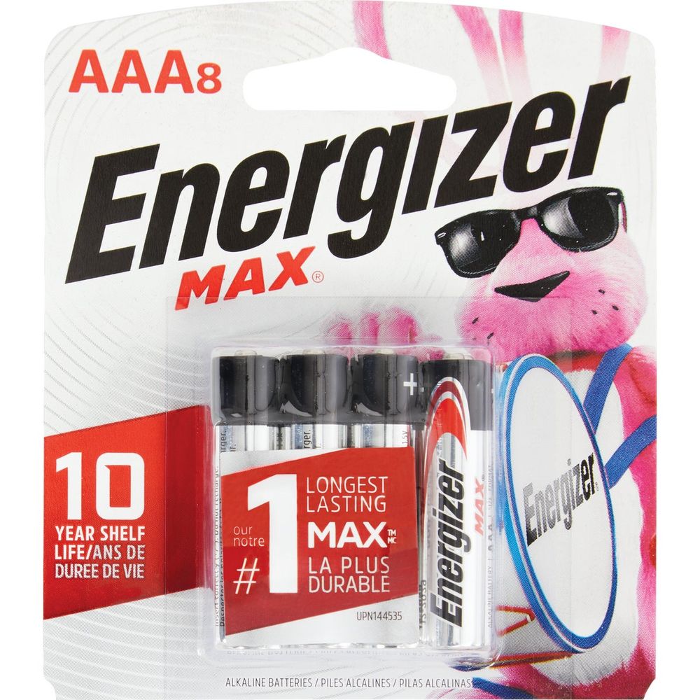 Max AAA Alkaline Battery (8-Pack) at S.W. Collins Co. | Batteries