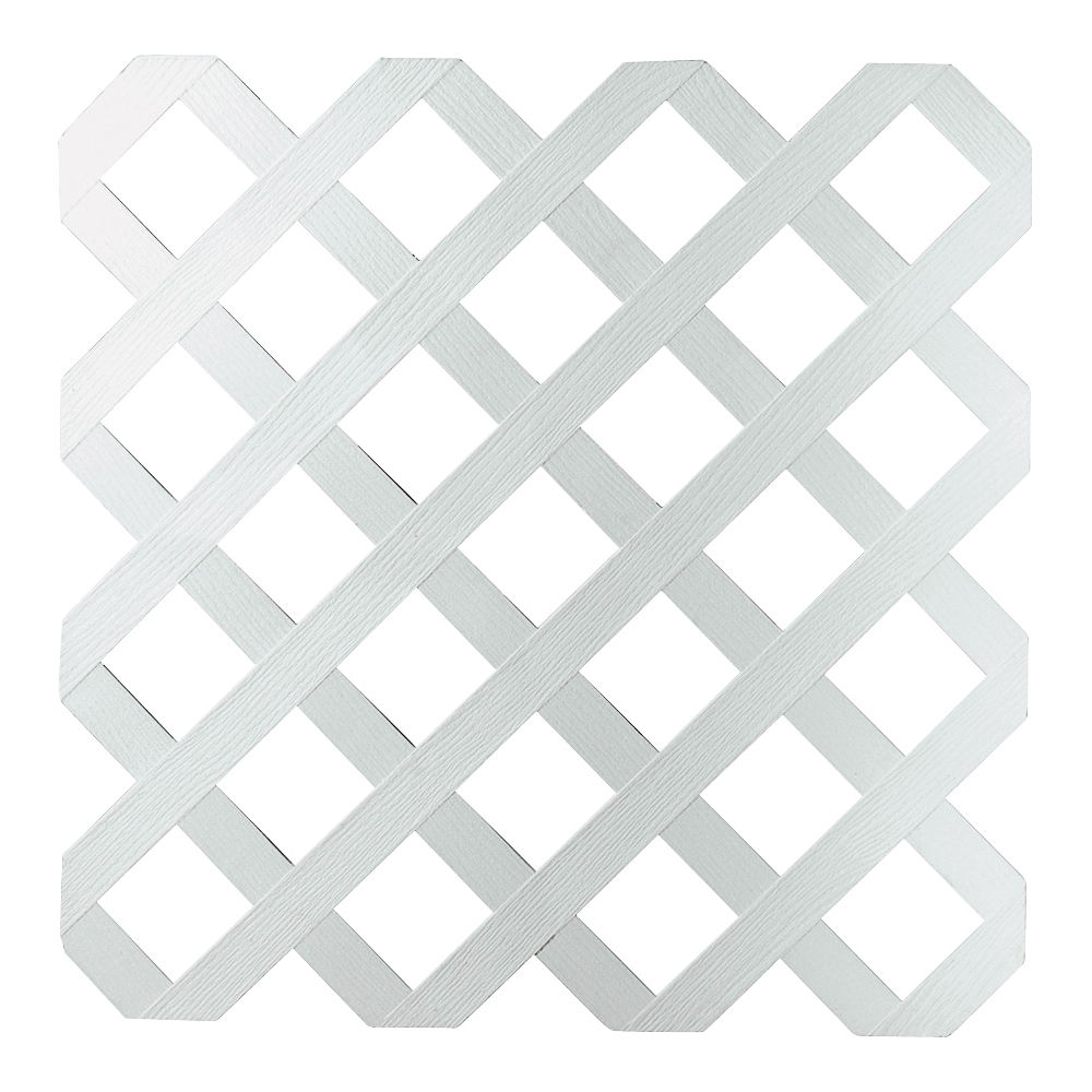 UFP 79897 Tradition Diamond Lattice, 8 ft L, 4 ft H, 2-3/4 in Mesh
