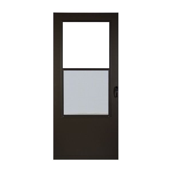 Larson Value Core Series 028842U Single-Vent Storm Door, Brown at