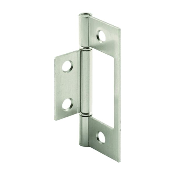 Prime-Line N 7273 Door Hinge, Bi-Fold, Non-Mortise, Steel, Satin