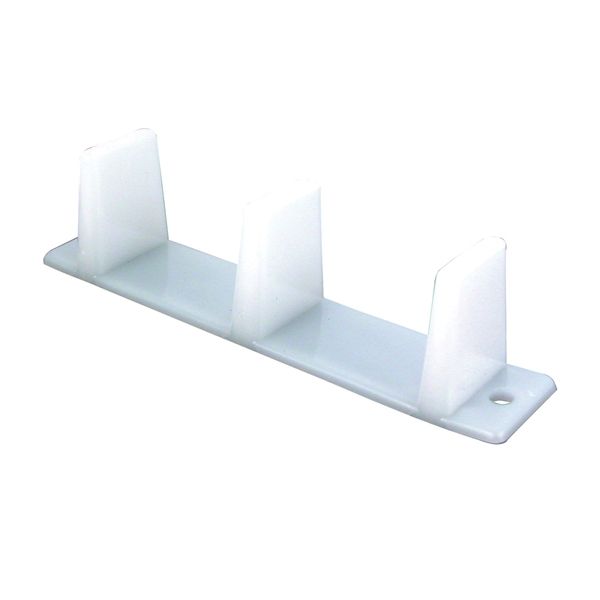 Prime-Line N 6563 Closet Door Guide, Nylon/Plastic, White, Floor