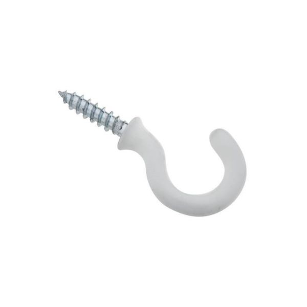 National Hardware N259-184 Cup Hook, Steel, Vinyl-Coated, 10 lb Working Load National Hardware N259-184 Cup Hook, Steel, Vinyl-Coated, 10 lb Working Load