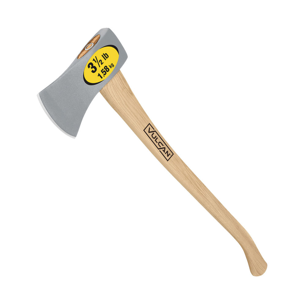 Vulcan 34484 Michigan Axe, 3.5 lb Head, Wood Handle, 36 in OAL at