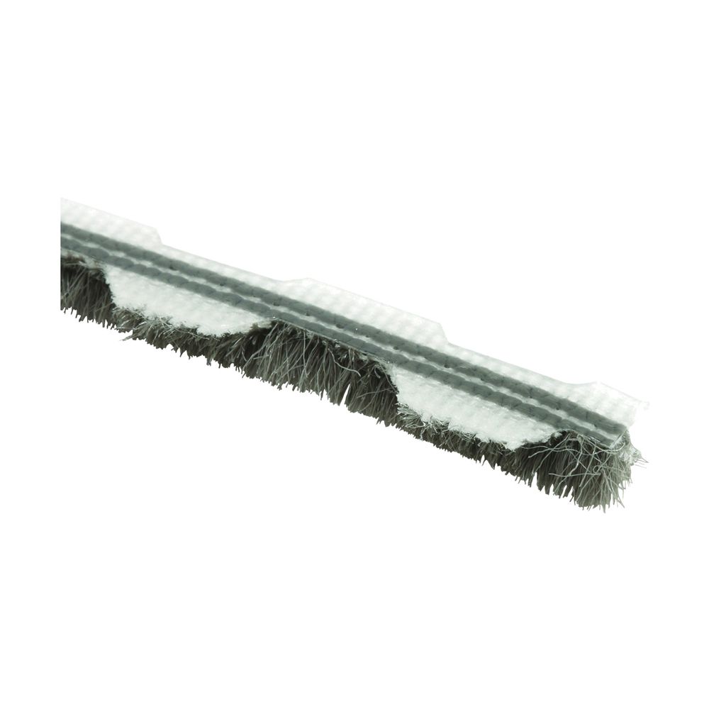 Prime-Line T 8658 Pile Weatherstrip, 3/16 in W, 18 ft L, Synthetic