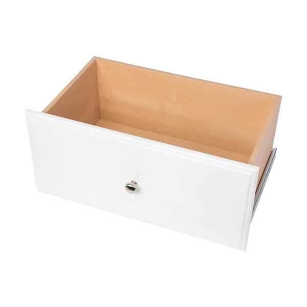 Easy Track RD12 Series Drawer, 24 in W, 12 in H, 14 in D, Wood