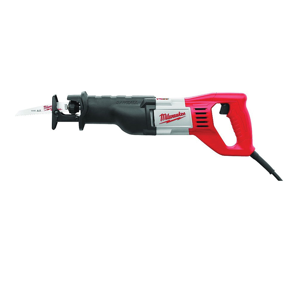 Milwaukee 6519-31 Reciprocating Saw Kit, 12 A, 1-1/8 in L Stroke