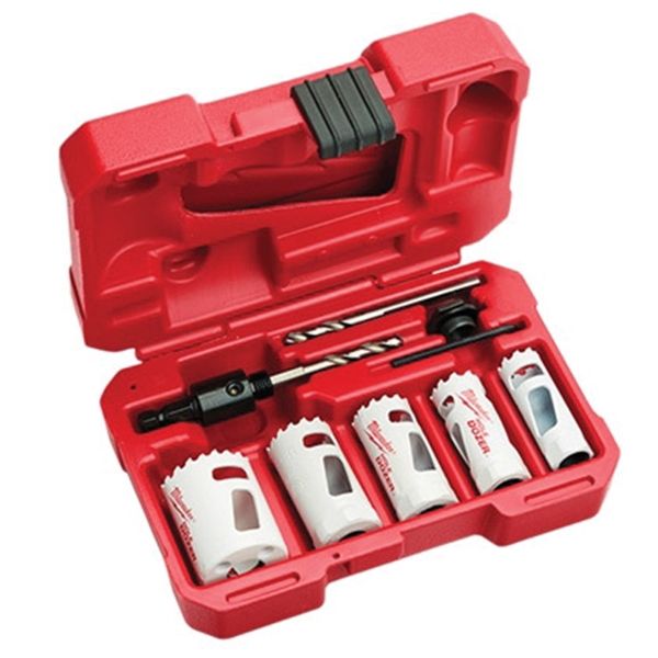 Milwaukee 49-22-4006 Hole Saw Kit, 9-Piece at Norfolk Hardware