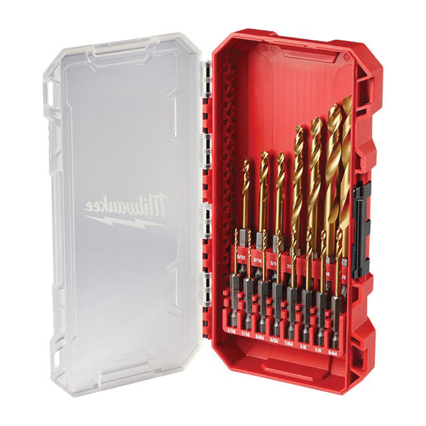 Milwaukee SHOCKWAVE Impact Duty RED HELIX 48-89-4670 Drill Bit Set