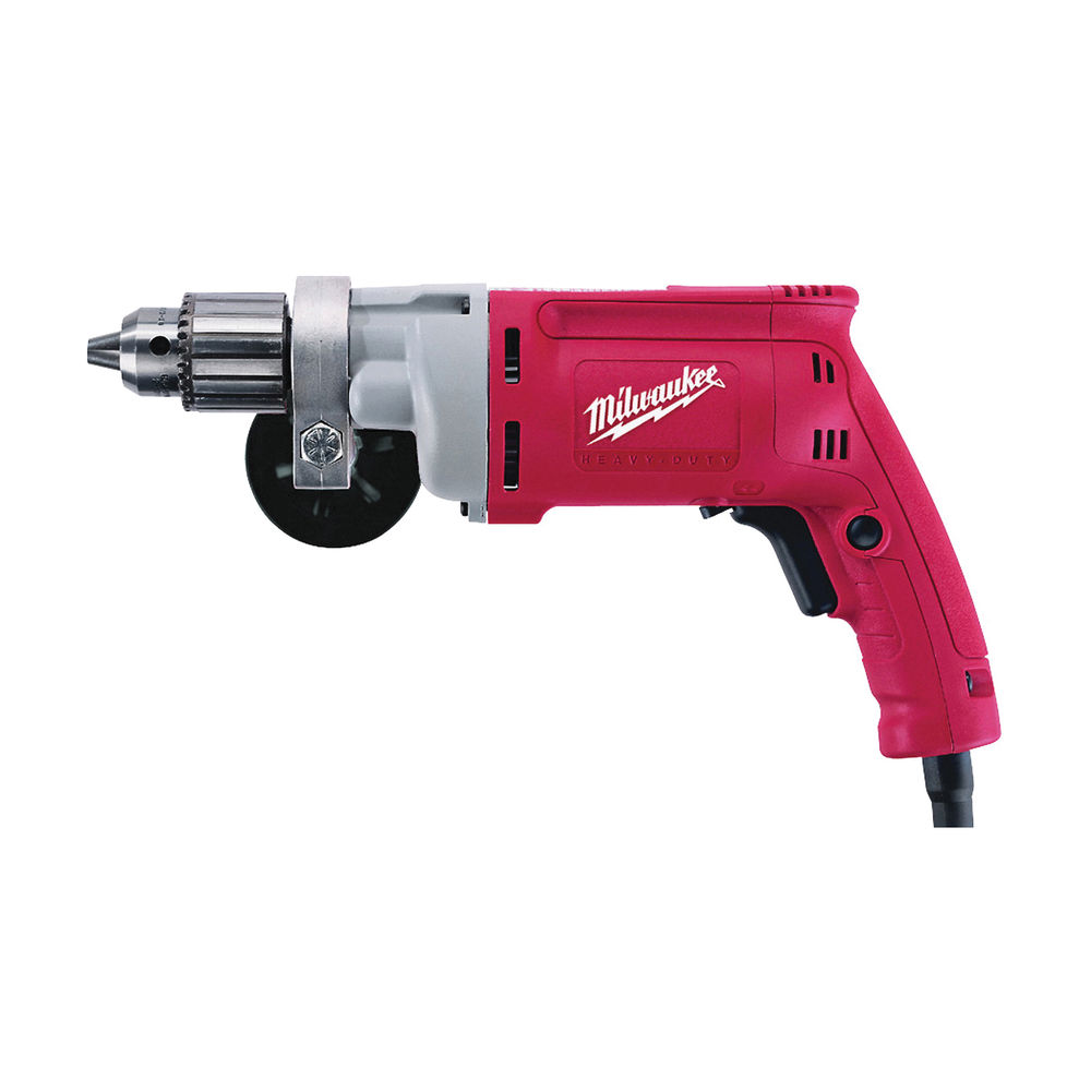 Milwaukee 0299-20 Electric Drill, 8 A, 1/2 in Chuck, Keyed Chuck