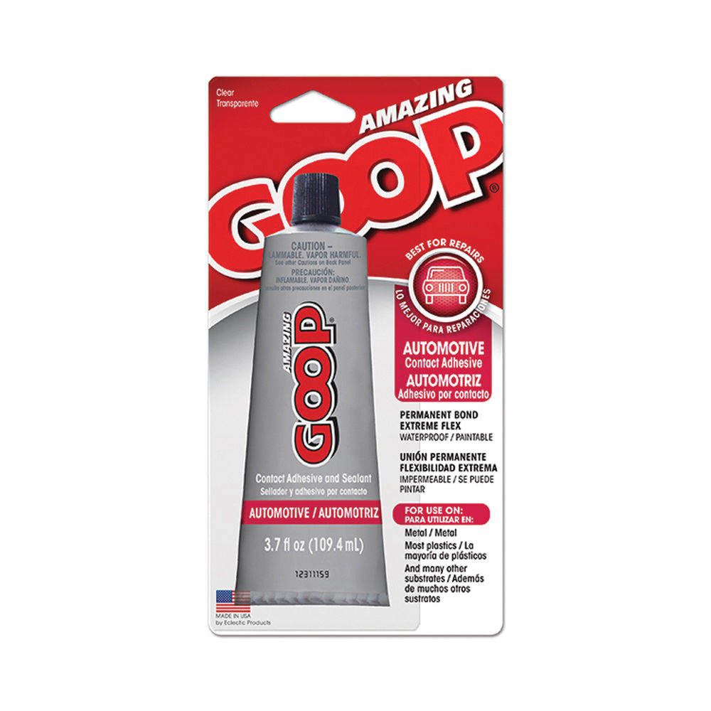 トップス Goo Amazing Goop 160012 Automotive Adhesive, Liquid, Clear, 3.7 oz