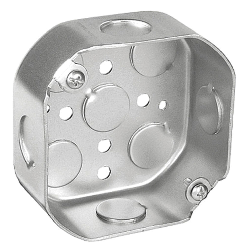 Southwire 54151-1/2-UPC Octagon Box, 4 in OAW, 1-1/2 in OAD, 4 in OAH ...