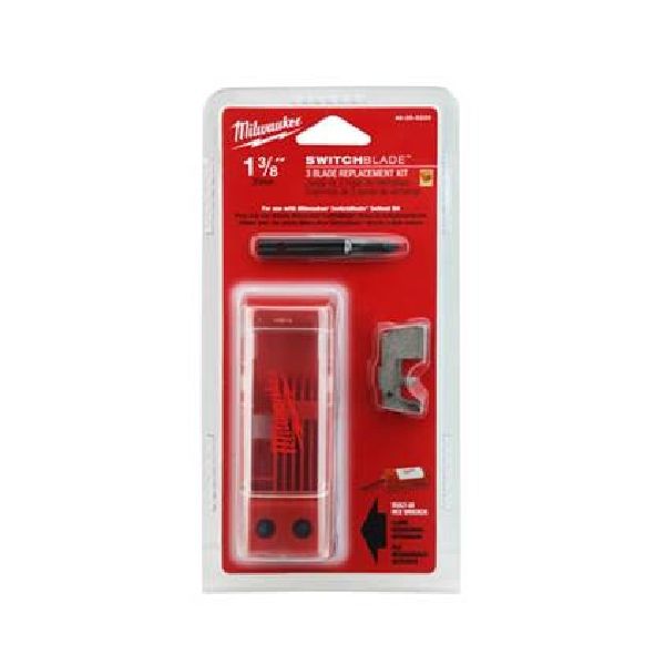 Milwaukee SWITCHBLADE Series 48-25-5220 Blade Replacement Kit, 1-3/8 in ...