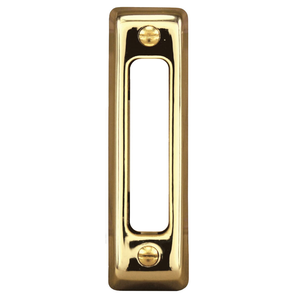 Heath Zenith SL-711-02 Pushbutton, Wired, Plastic, White at