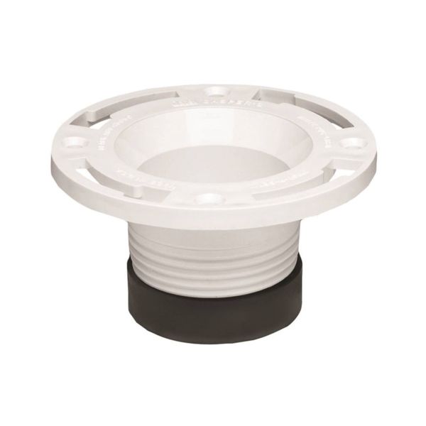 Oatey 43651 Closet Flange, PVC, White at Norfolk Hardware & Home